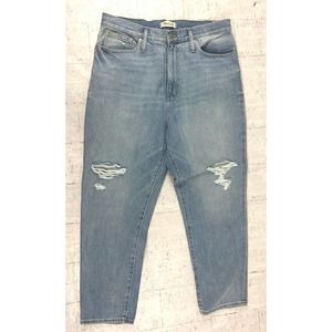 NWT Madewell The Momjean in Lowden Wash: Ripped Edition Size 32